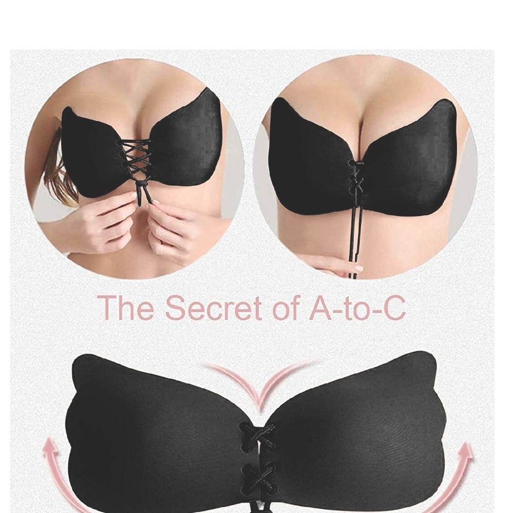 Size C New strapless Backless bra